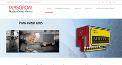 Desktop Screenshot of plasgrom.com
